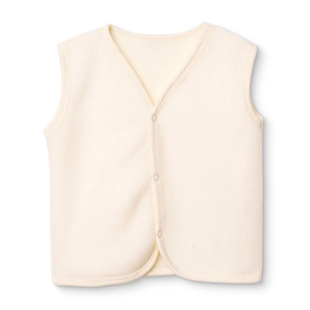 HelloBaby Kız Bebek Polar Yelek Çıtçıtlı V Yaka Atlet