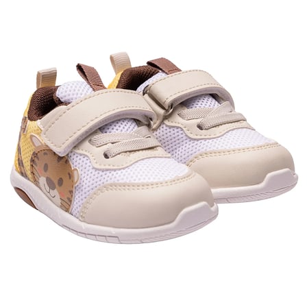 BabyWalk Erkek Bebek Spor Ayakkabı Hayvan Baskılı Cırt Bantlı