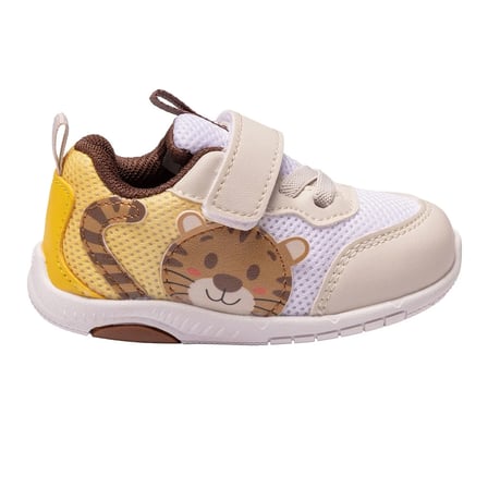 BabyWalk Erkek Bebek Spor Ayakkabı Hayvan Baskılı Cırt Bantlı
