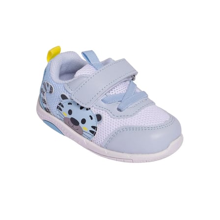 BabyWalk Erkek Bebek Spor Ayakkabı Hayvan Baskılı Cırt Bantlı