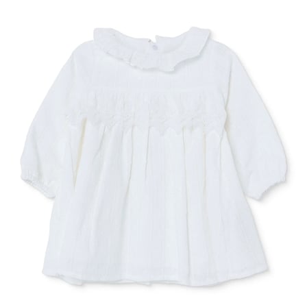 Bebetto Kız Bebek Mevlüt Kıyafeti Çıtçıtlı Bisiklet Yaka Long Sleeve