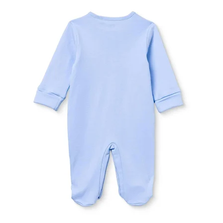 Mothercare Erkek Bebek Tulum-Şapka Çıtçıtlı Bisiklet Yaka Long Sleeve Patikli