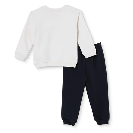 HelloBaby Erkek Bebek Eşofman Takımı Dinozor Baskılı Bisiklet Yaka Long Sleeve Ribanalı