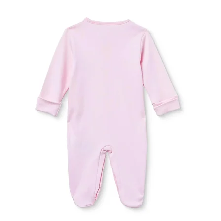 Mothercare Kız Bebek Tulum-Şapka Çıtçıtlı Bisiklet Yaka Long Sleeve Patikli