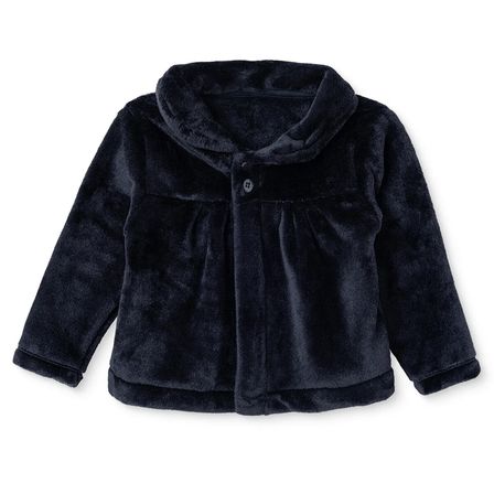 HelloBaby Kız Bebek Welsoft Mont Düğmeli Modelli Yaka Long Sleeve