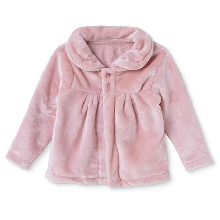 HelloBaby Kız Bebek Welsoft Mont Düğmeli Modelli Yaka Long Sleeve
