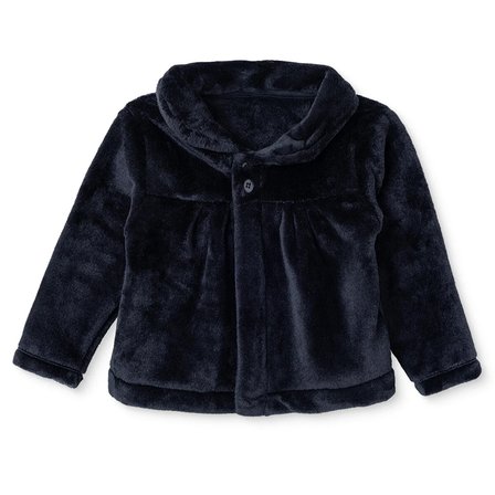 HelloBaby Kız Bebek Welsoft Mont Düğmeli Modelli Yaka Long Sleeve