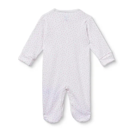 Mothercare Kız Bebek Tulum-Şapka Çıtçıtlı Bisiklet Yaka Long Sleeve Patikli