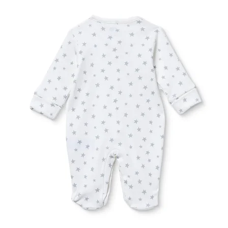 Mothercare Erkek Bebek Tulum-Şapka Çıtçıtlı Bisiklet Yaka Long Sleeve Patikli