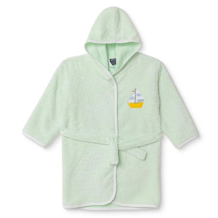 Mollia Erkek Bebek Bornoz Kapüşonlu Long Sleeve