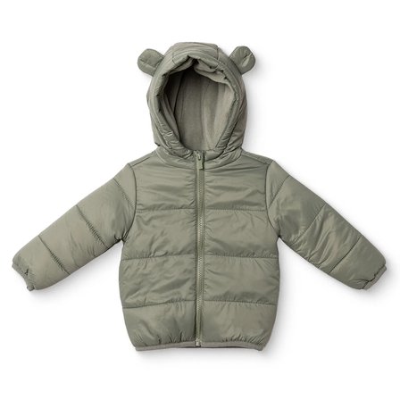 HelloBaby Erkek Bebek Mont Fermuarlı Kapüşonlu Long Sleeve