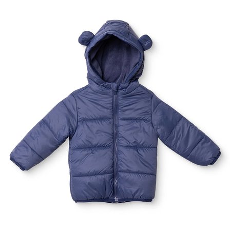 HelloBaby Erkek Bebek Mont Fermuarlı Kapüşonlu Long Sleeve