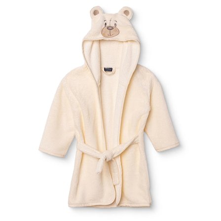 Mollia Erkek Bebek Bornoz Kapüşonlu Long Sleeve