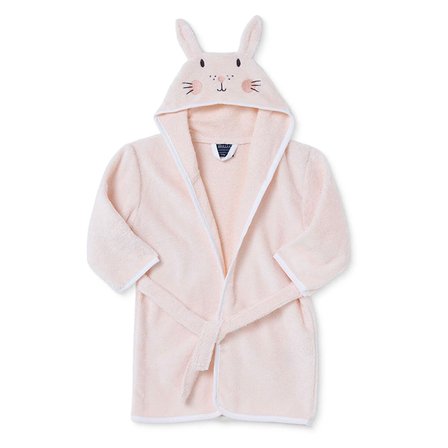 Mollia Kız Bebek Bornoz Kapüşonlu Long Sleeve