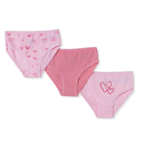 HelloBaby Kız Bebek Külot Fiyonk Baskılı