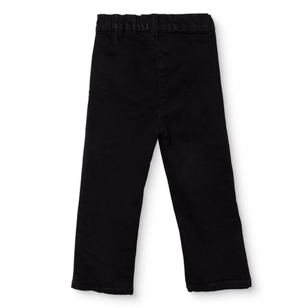 HelloBaby Kız Bebek Denim Pantolon Yıldız Baskılı Düğmeli Reçme