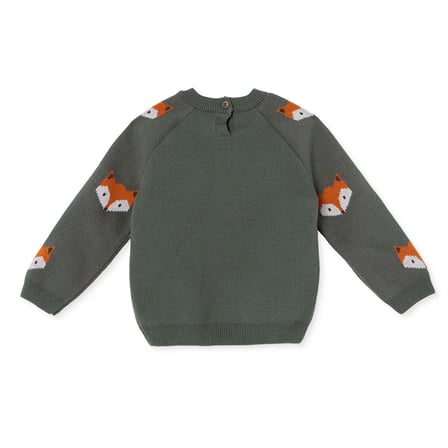 HelloBaby Erkek Bebek Kazak Bisiklet Yaka Long Sleeve
