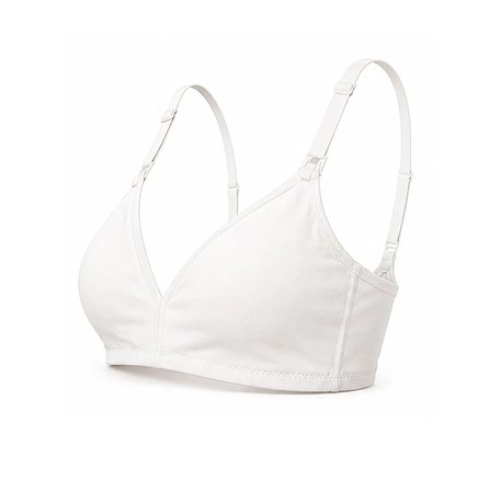 baby mom Anne Kapsız Emzirme Sütyeni Dantel Yaka Strappy