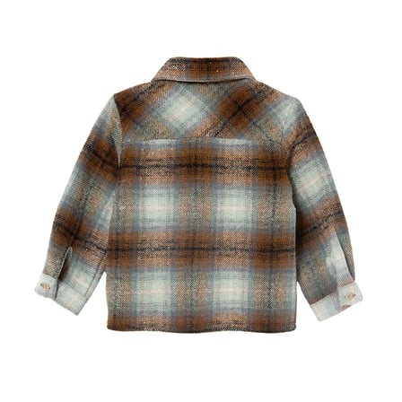 HelloBaby Erkek Bebek Gömlek Düğmeli Gömlek Yaka Long Sleeve