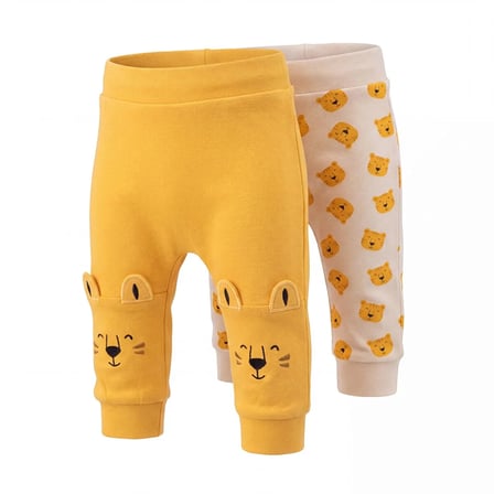 HelloBaby Erkek Bebek 2li Alt Aslan Baskılı Patiksiz