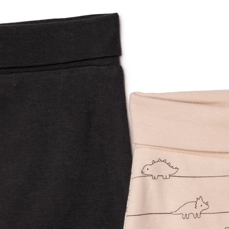 HelloBaby Erkek Bebek 2li Alt Dinozor Baskılı Patiksiz