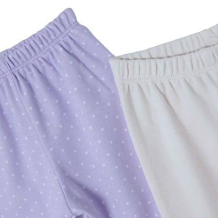 HelloBaby Kız Bebek 2li Alt Puantiye Baskılı Patiksiz
