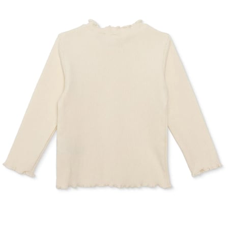 HelloBaby Kız Bebek Tişört Çiçek Baskılı Bisiklet Yaka Long Sleeve