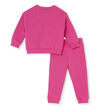 Barbie Kız Bebek Lisans Eşofman Takımı Lisans Baskılı Bisiklet Yaka Long Sleeve Ribanalı