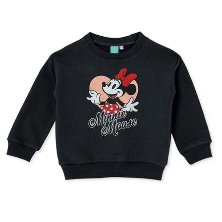 Disney Kız Bebek Lisans Sweatshirt Lisans Baskılı Bisiklet Yaka Long Sleeve