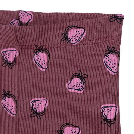 HelloBaby Kız Bebek Tayt Çilek Baskılı Reçme