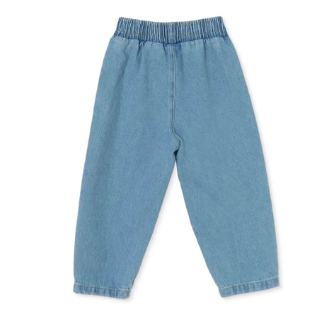 HelloBaby Erkek Bebek Denim Pantolon Bağcıklı Reçme