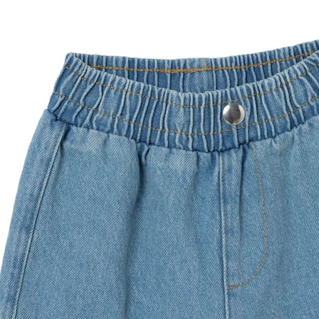 HelloBaby Erkek Bebek Denim Pantolon Bağcıklı Reçme