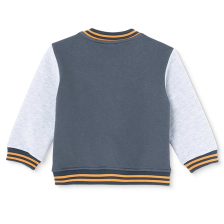 HelloBaby Erkek Bebek Kolej Ceket Dinozor Baskılı Çıtçıtlı V Yaka Long Sleeve