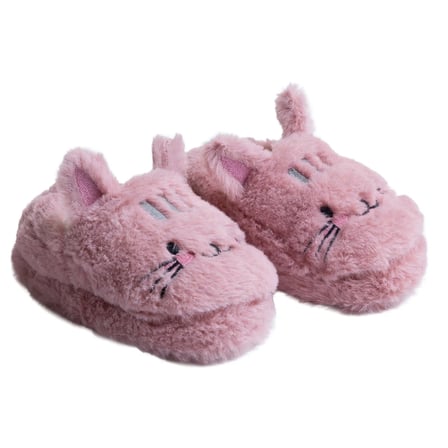 HelloBaby Kız Bebek Panduf Hayvan Baskılı