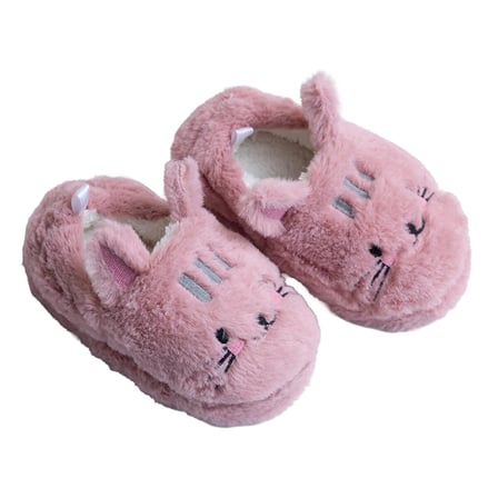 HelloBaby Kız Bebek Panduf Hayvan Baskılı