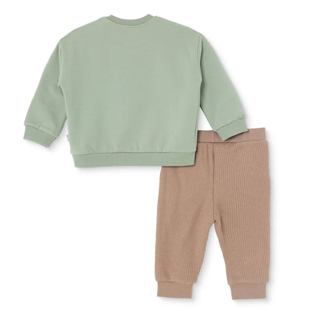 Bebetto Erkek Bebek Sweatshirt-Alt Araba Baskılı Bisiklet Yaka Long Sleeve Patiksiz