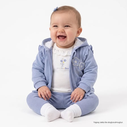 Bebetto Yenidoğan Sweatshirt-Hırka-Patik