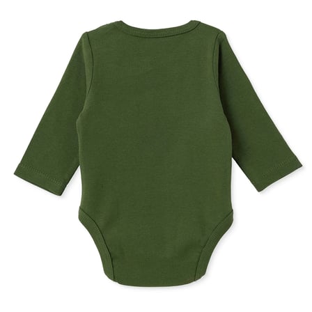 HelloBaby Erkek Bebek Body Çıtçıtlı Çıtçıtlı Yaka Long Sleeve