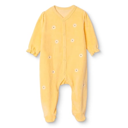 HelloBaby Yenidoğan Kadife Patikli Tulum