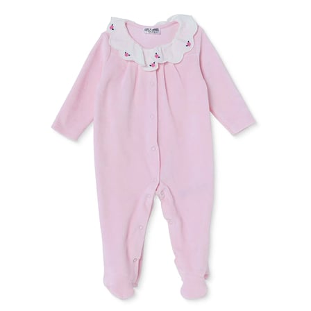 HelloBaby Yenidoğan Kadife Patikli Tulum