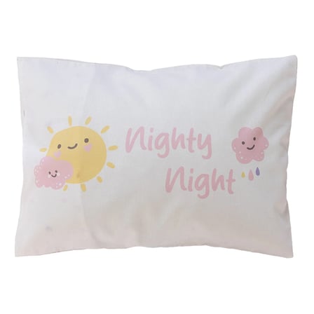 Little Dreams Kız Bebek Yastık Kılıfı Kalp Baskılı