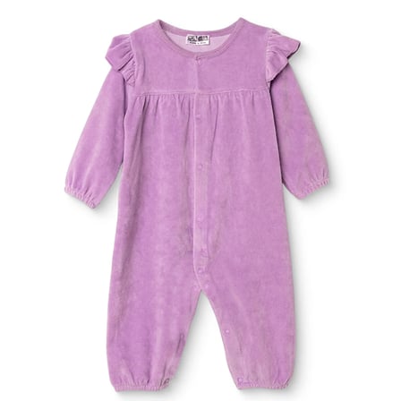 HelloBaby Yenidoğan Kadife Patiksiz Tulum