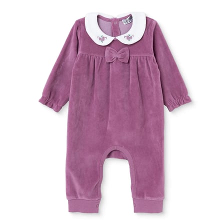 HelloBaby Yenidoğan Kadife Patiksiz Tulum