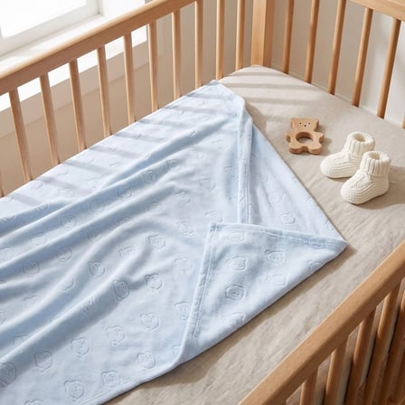Mollia Erkek Bebek Welsoft Battaniye