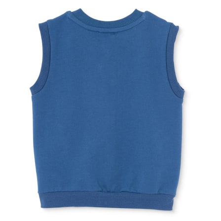 HelloBaby Erkek Bebek Basic Yelek Çıtçıtlı Yaka Fermuarlı Atlet
