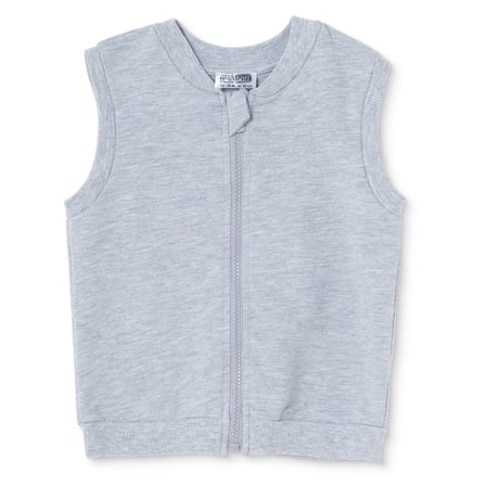 HelloBaby Erkek Bebek Basic Yelek Bisiklet Yaka Fermuarlı Atlet
