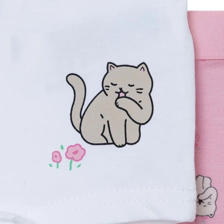 HelloBaby Kız Bebek Külot Fiyonk Baskılı