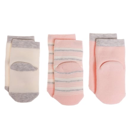 HelloBaby Kız Bebek 3lü Havlu Çorap