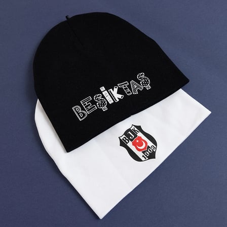 Beşiktaş 2li Örme Bere
