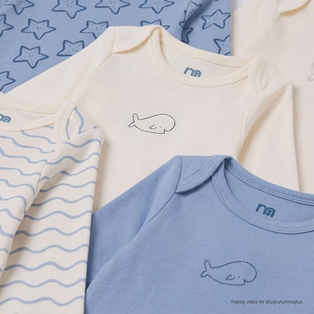 Mothercare 5li Uzun Kol Body